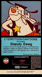 Coverscan of 5 Terrytoon Cartoons Featuring Deputy Dawg