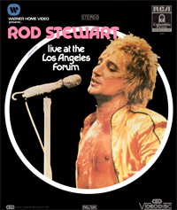 Coverscan of Rod Stewart - Live at the Los Angeles Forum