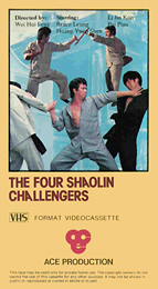 Coverscan of The Four Shaolin Challengers